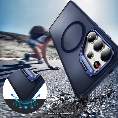 SaharaCase Venture Phone Case for Galaxy S25 Ultra, Shock Absorbing, Midnight Blue (CP00759)