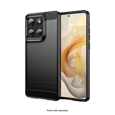 SaharaCase Venture Series Anti-Slip Phone Case for Motorola G Stylus 5G, Shock Absorbing, Scorpion Black (CP00787)