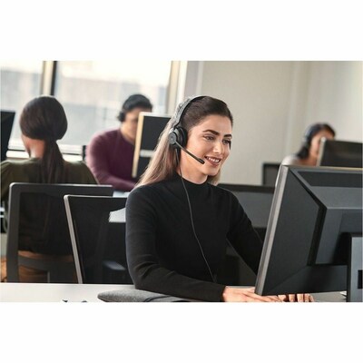 Jabra Evolve2 30 SE Stereo Headset, USB-A/USB-C, UC Certified, Black (23189-989-879-01)
