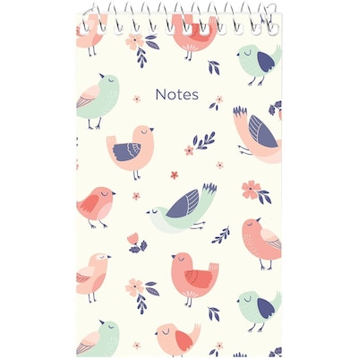 Rediform Xtreme White 1-Subject Pocket Notebook, 4" x 6", Narrow Ruled, 60 Sheets, White, 3/Pack (RED31160)