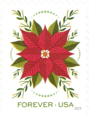USPS Holiday Forever 20 Postage Stamps (FOREVERHOLID20)