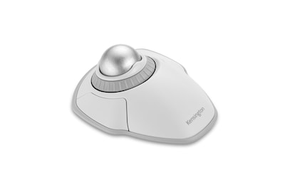 Kensington Orbit Ambidextrous Wireless Trackball with Scroll Ring, White (K70991WW)