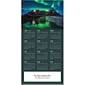 Custom Northern Lights Tri-Fold Calendar Card