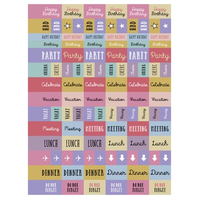 2025-2026 TF Publishing Jolly Good Year 6.5" x 8" Academic Year Weekly & Monthly Planner, Paperboard Cover (AY26-9204)