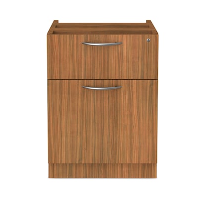 Alera Valencia Series 47.13 Hutch with Doors, 3 Compartments, Modern Walnut (ALEVA284815WA)