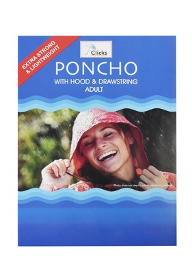 Clicks Rain Poncho