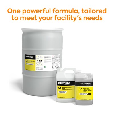 Coastwide Professional™ Multi-Purpose Neutral Cleaner 64, 55 Gallon Drum (SEB640055-B-CC)