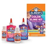 Elmers Color Slime Kit Glue, Purple/Pink (2062233)