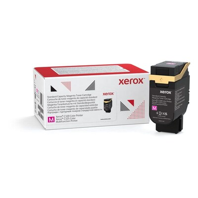 Xerox C325 Wireless Color Laser Printer All-In-One Complete Bundle W/ 4-Color Toner Set and 3-Year Extended Warranty (C325/DNI)