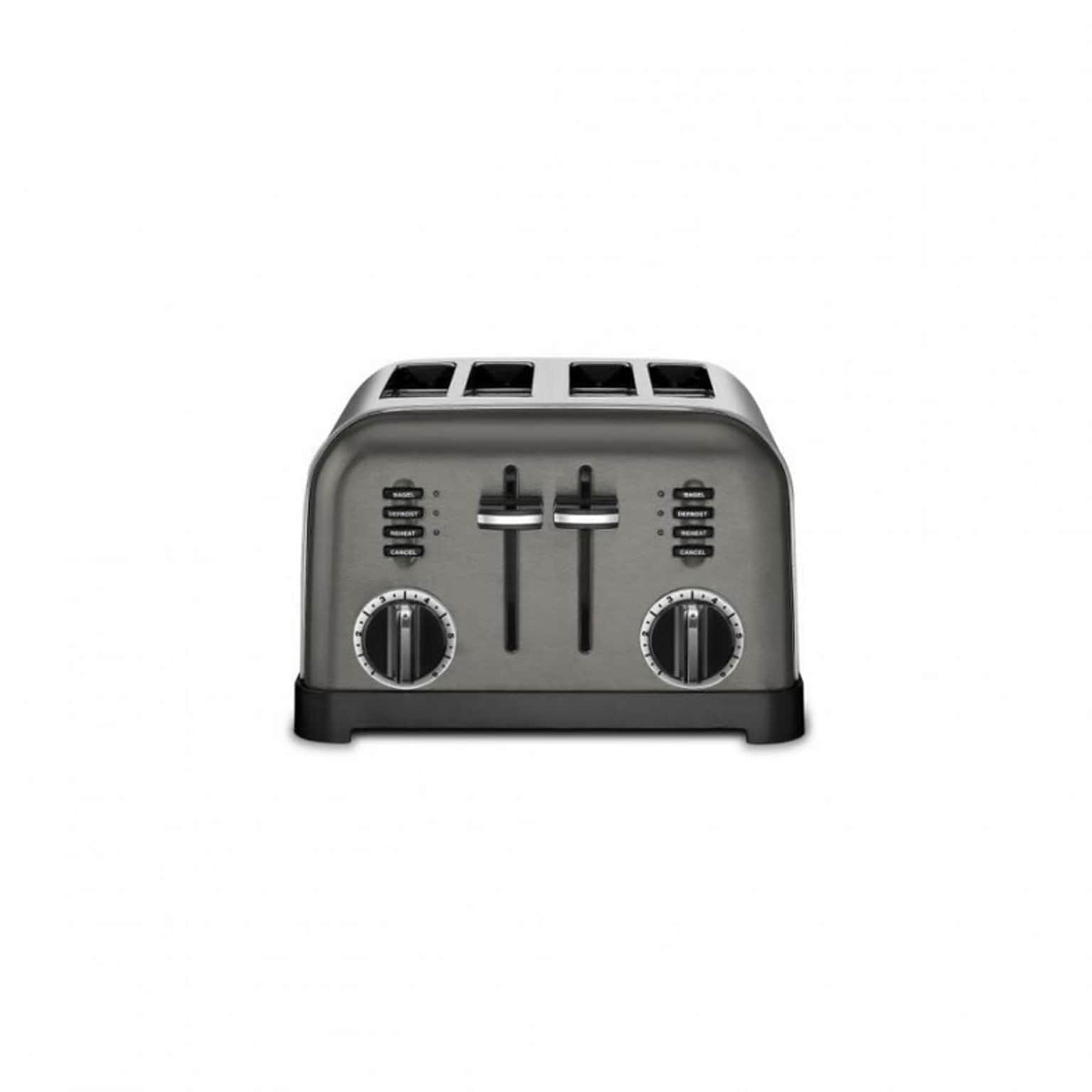 Cuisinart Classic 4 Slices Pop-Up Toaster, Black (CPT180BKSP1)