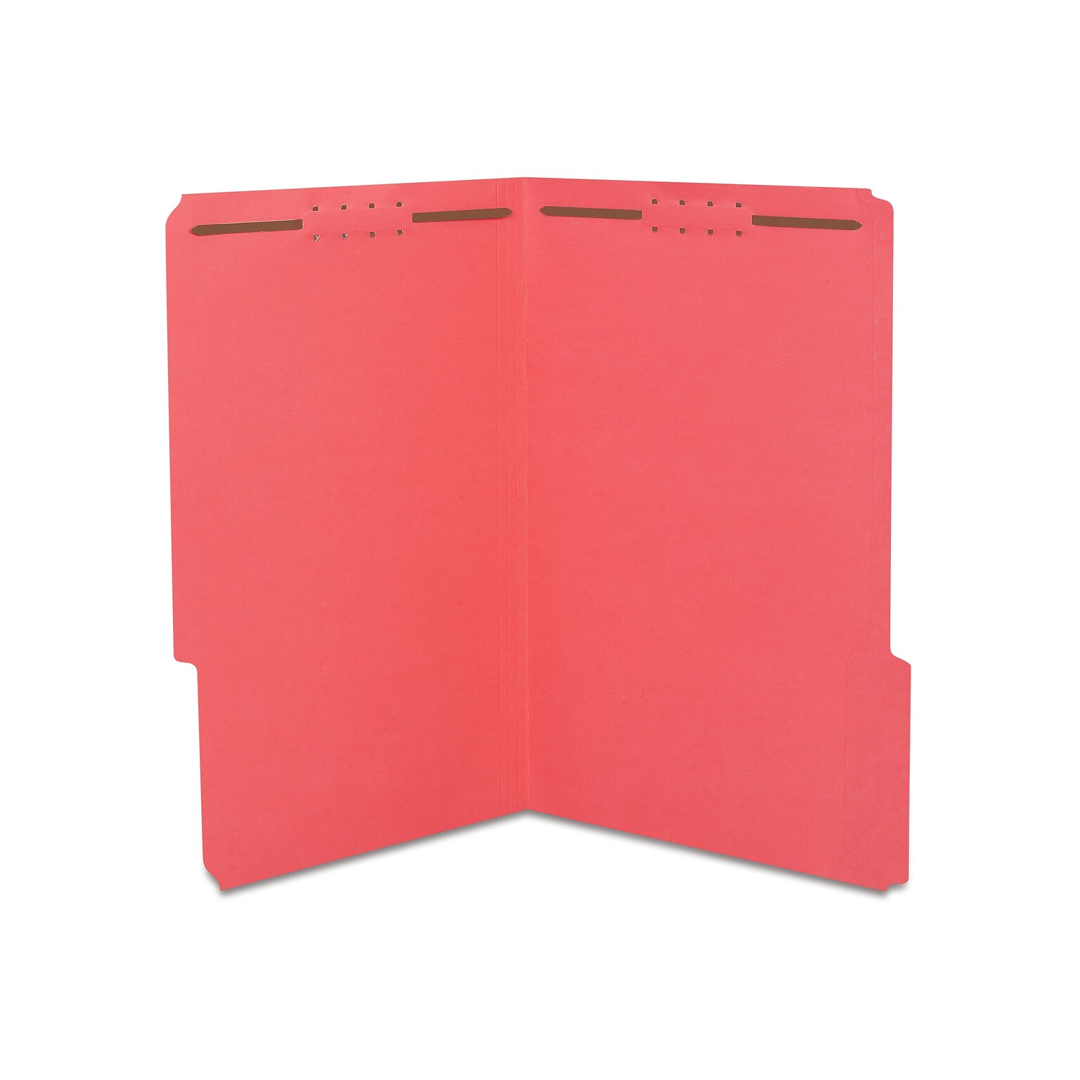 Staples® Heavy Duty Reinforced Classification Folder, 2 Expansion, Legal Size, Red, 50/Box (ST18692-CC)