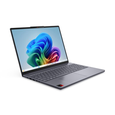Lenovo IdeaPad Slim 3 15" Laptop, Qualcomm Snapdragon, 16GB RAM, 256GB SSD, Backlit Keyboard, Windows 11 Home, Luna Grey