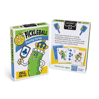 Trend Enterprises Pickleball Playing Cards, Multicolored, 3/Bundle (T-20102-3)