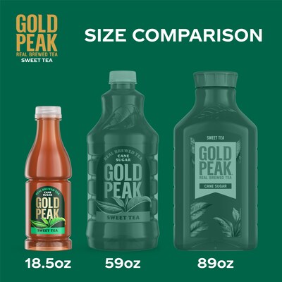 Gold Peak Sweetened Black Tea Bottle, 18.5 fl oz. (83900005757)
