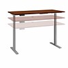 Bush Business Furniture Move 60 Series 27-47 Adjustable Standing Desk, Hansen Cherry (M6S6030HCS