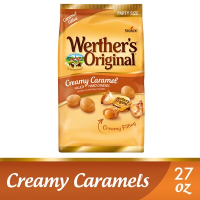 Werthers Original Creamy Caramel Filled Hard Candy, 27 oz., 128 Pieces (SUL46044)
