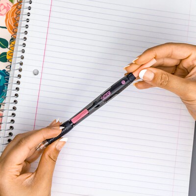 BIC Break-Resistant Mechanical Pencils, 0.7mm, #2 Medium Lead, 2/Pack (MV7PRP2-BLK)