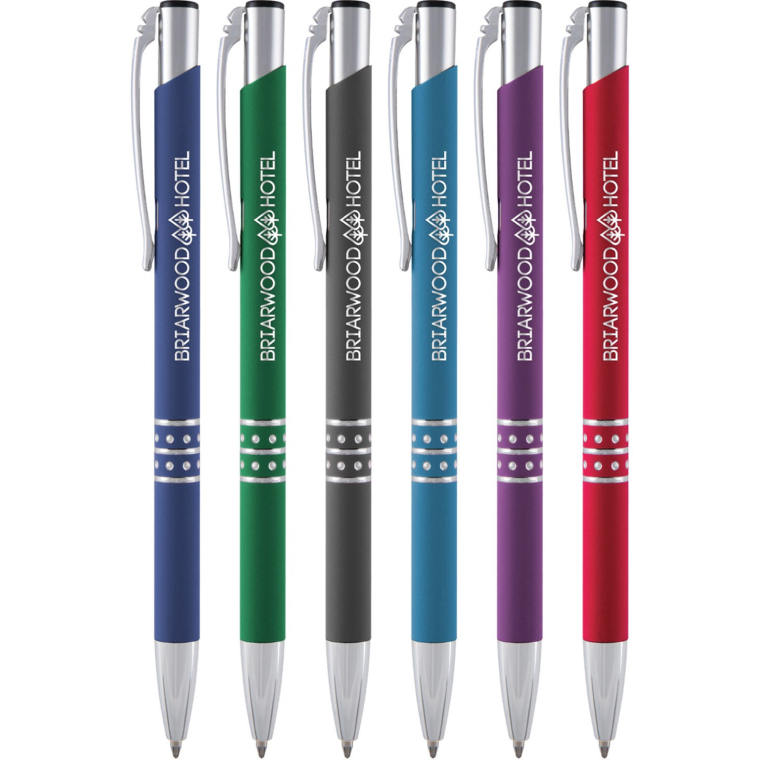 Custom Delane Slimline Softex Pen