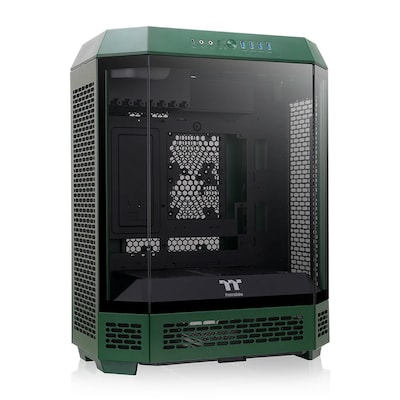 Thermaltake The Tower 600 ATX Mid-Tower Chassis Computer Case, Racing Green (CA-1Z1-00MCWN-00)