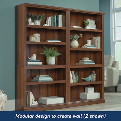 Sauder Select 70H 5-Shelf Bookcase, Washington Cherry (414356)