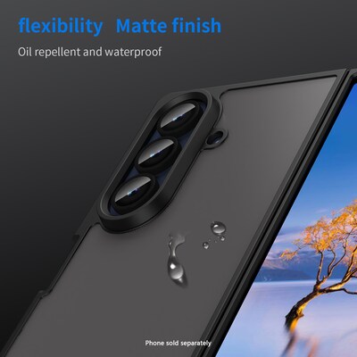 SaharaCase Venture Series Slim Case for Galaxy Z Fold7, Scorpion Black (CP00874)