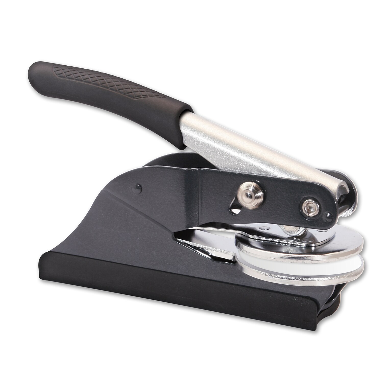 Custom Official K Pocket Embosser Seal, 1.63 Diameter