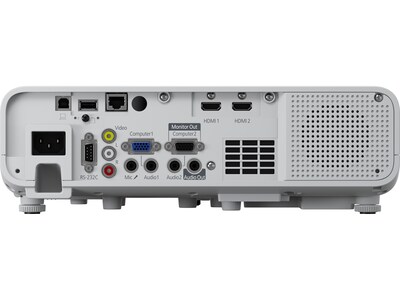Epson PowerLite L210W Wireless 3LCD Lamp-Free Laser Display Projector, White (V11HA70020)