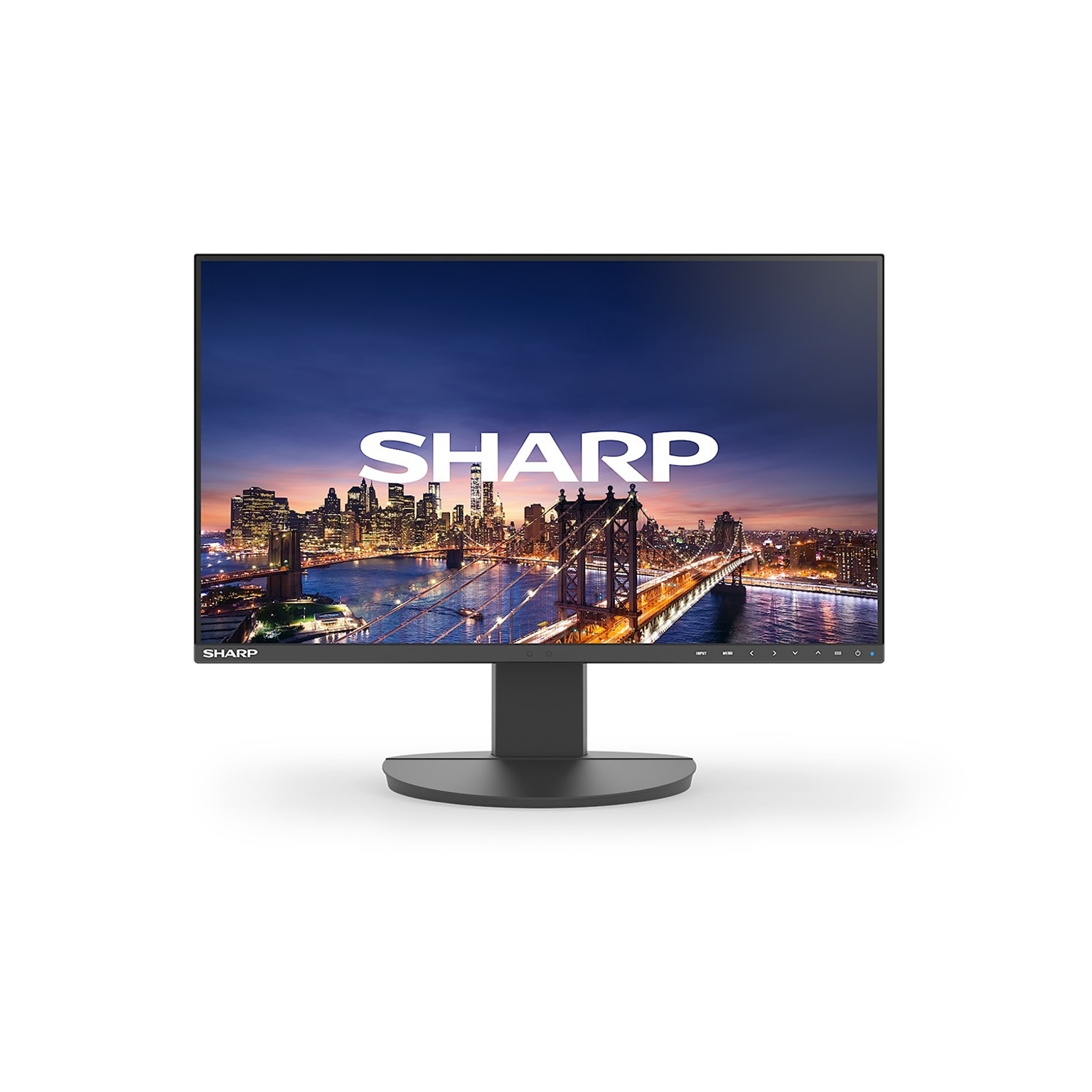 Sharp MultiSync 27 FHD IPS 75Hz Desktop Monitor, Built-In Speaker, Height Adjustable, Black (DD-EA272F)