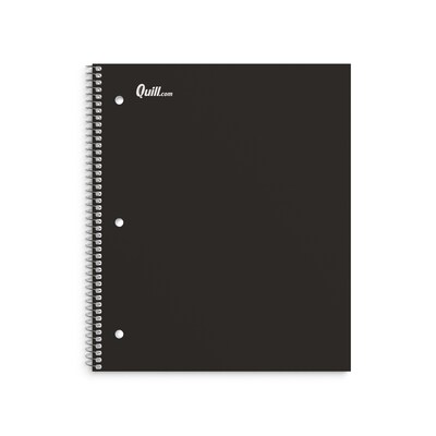 Quill Brand® Premium 1-Subject Notebook, 8.5 x 11, Graph Ruled, 100 Sheets, Assorted Colors (25855