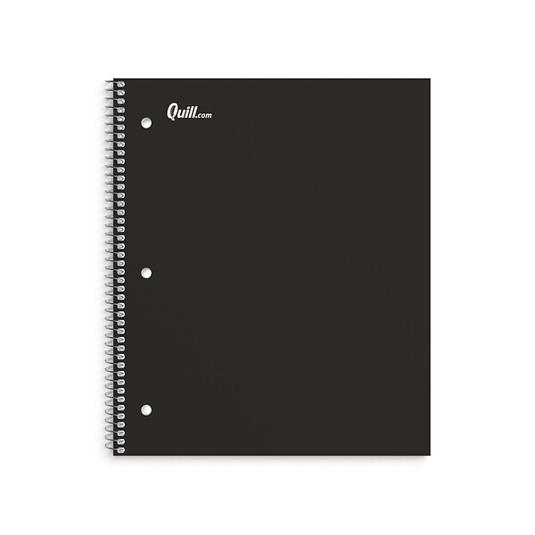 Quill Brand® Premium 1Subject Notebook, 8.5" x 11", Graph Ruled, 100