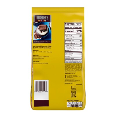 Hershey's Miniatures Assorted Chocolate Candy Party Pack, 35.9 oz (HEC21458)