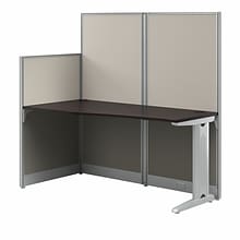 Bush Business Furniture Office in an Hour 63H x 65W Cubicle Workstation, Mocha Cherry (WC36892-03K