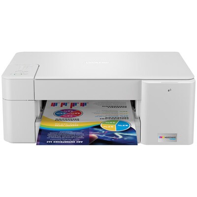 Brother INKvestment Tank MFC-J1205W Wireless Color Inkjet Printer, All-In-One Supertank, Print, Scan, Copy