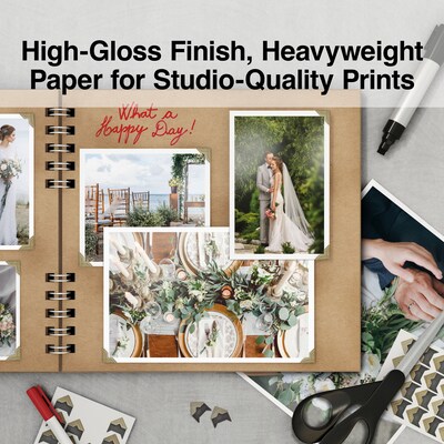 Ultra Premium Photo Paper, 8.5" x 11", High Gloss, 50/Pack (19891-CC)