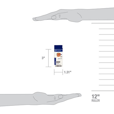 SmartCompliance First Aid Only Antibiotic Ointment Refill Packets, 0.03 oz., 10/Box (FAE-7021)