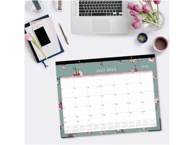 2023-2024 Blue Sky Greta 22 x 17 Academic Monthly Desk Pad Calendar, Multicolor (142360)