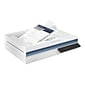 HP ScanJet Pro 2600 f1 Duplex Flatbed Document Scanner, White (20G05A#201)