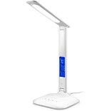 INNOKA 8W Adjustable Energy Efficient Eye Friendly Multi-purpose USB Touch LED Desk Lamp - White
