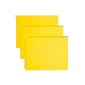 Smead Adjustable Tab Recycled Hanging File Folder, 5-Tab, Letter Size, Yellow, 25/Box (64069)