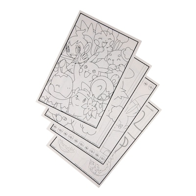 Crayola Pokemon Coloring Book, 96 Pages, 8/Bundle (BIN042732-8)