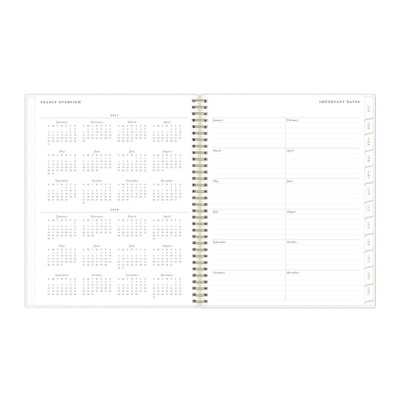 2027 Blue Sky Blue Sky Life Note-It Leah 8.5" x 11" Calendar Year Weekly & Monthly Planner, Plastic Cover (139479-27)