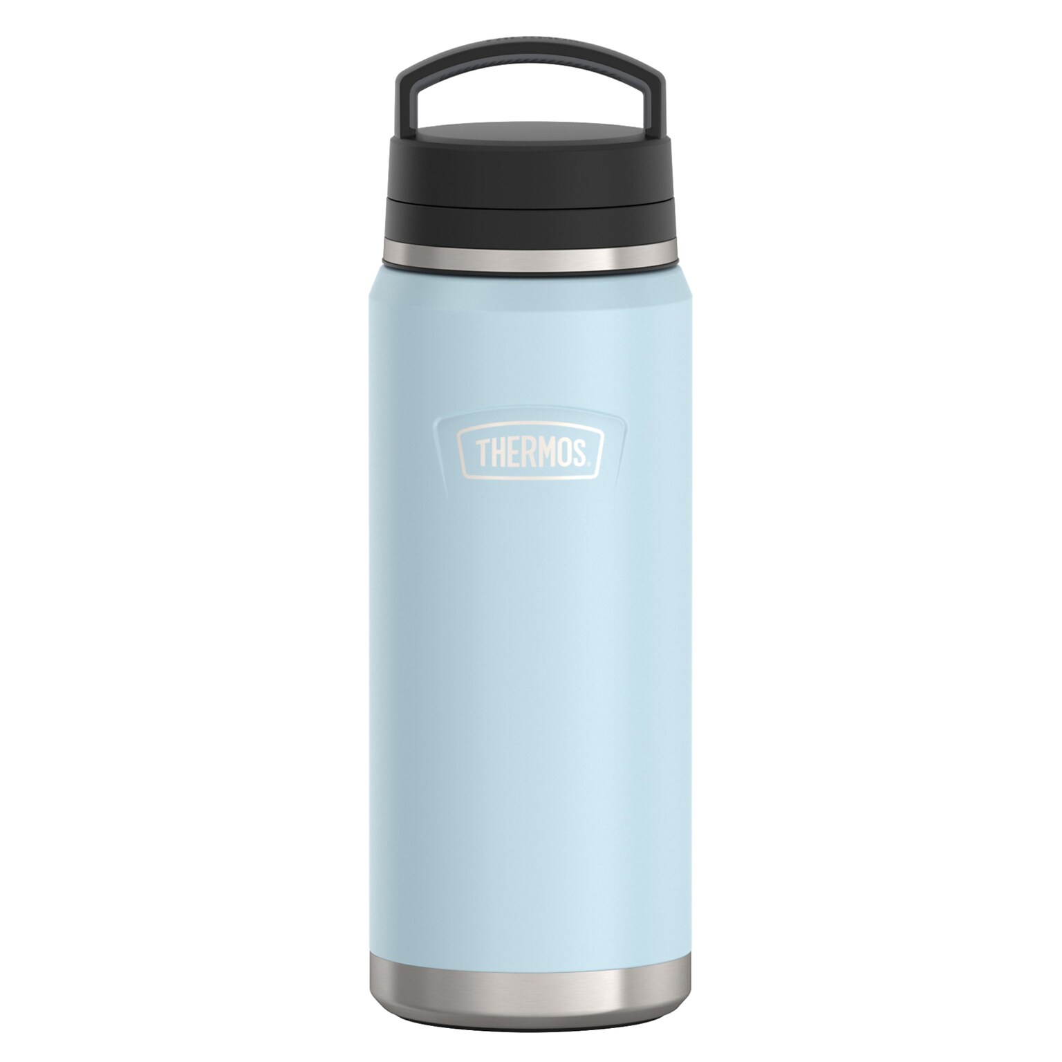 Thermos Icon Stainless Steel Vacuum Insulated Dual Temperature Beverage Bottle, 40 oz., Glacier (IS2112GC4)