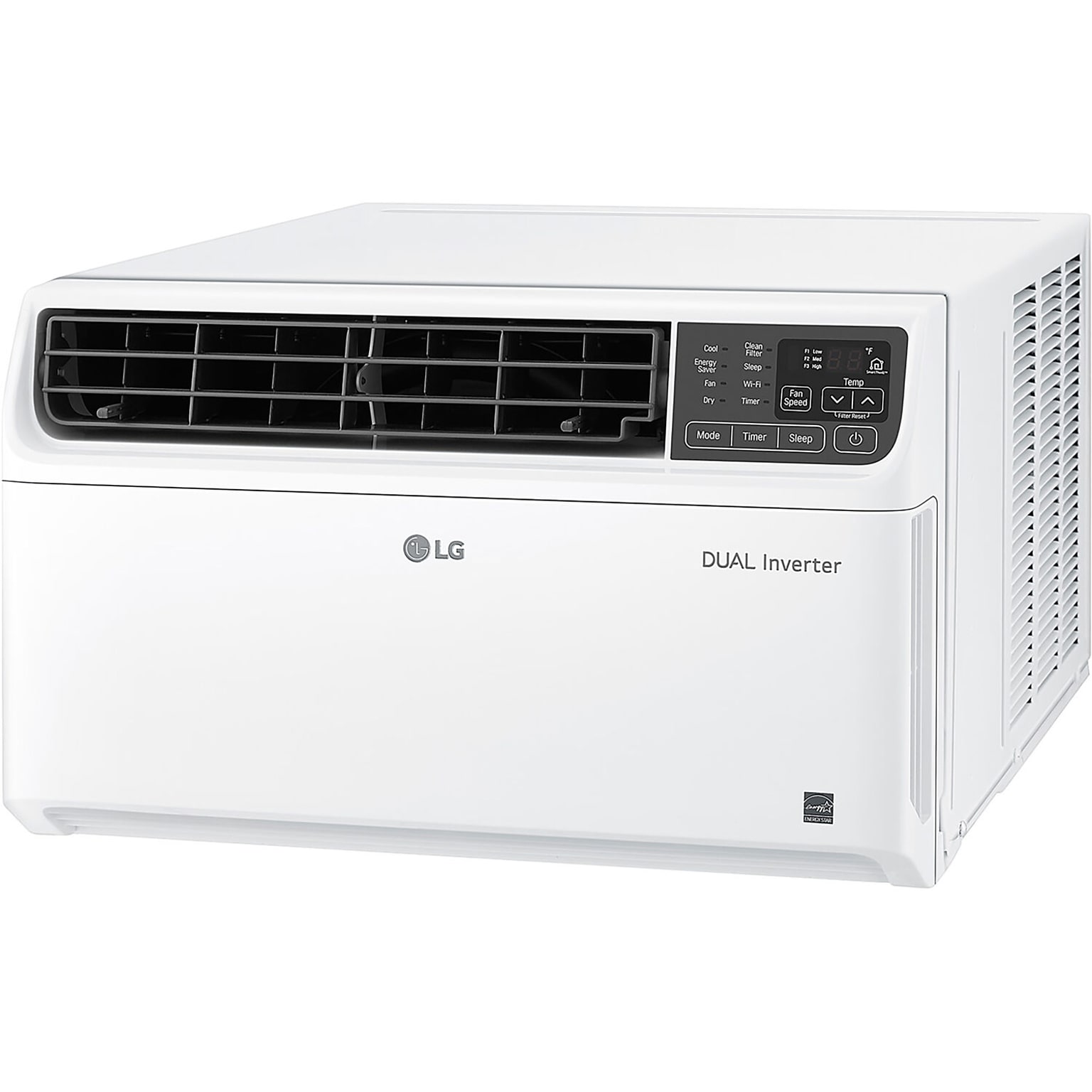 LG 115-Volt 12,000 BTU Window Air Conditioner with Remote, Wi-Fi Enabled, White (LW1224IVSM)