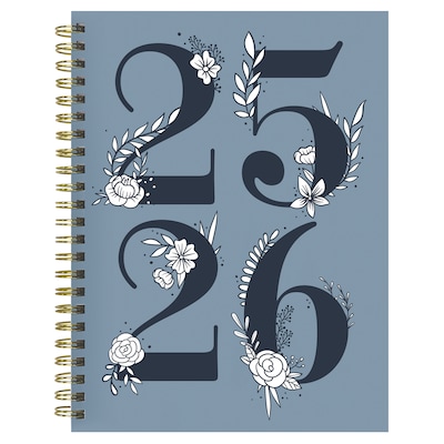 2025-2026 TF Publishing Simply French 6.5 x 8 Academic Year Weekly & Monthly Planner, Paperboard C