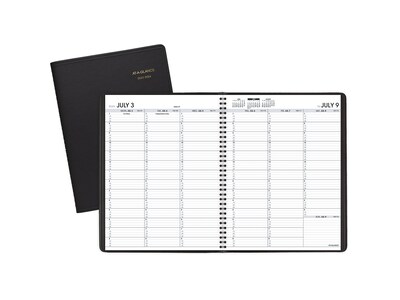 2023-2024 AT-A-GLANCE 8.25" x 11" Academic Weekly Appointment Book Planner, Black (70-957-05-24)