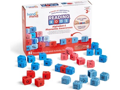 hand2mind Reading Rods Alphabet & Phonemic Awareness (95392)