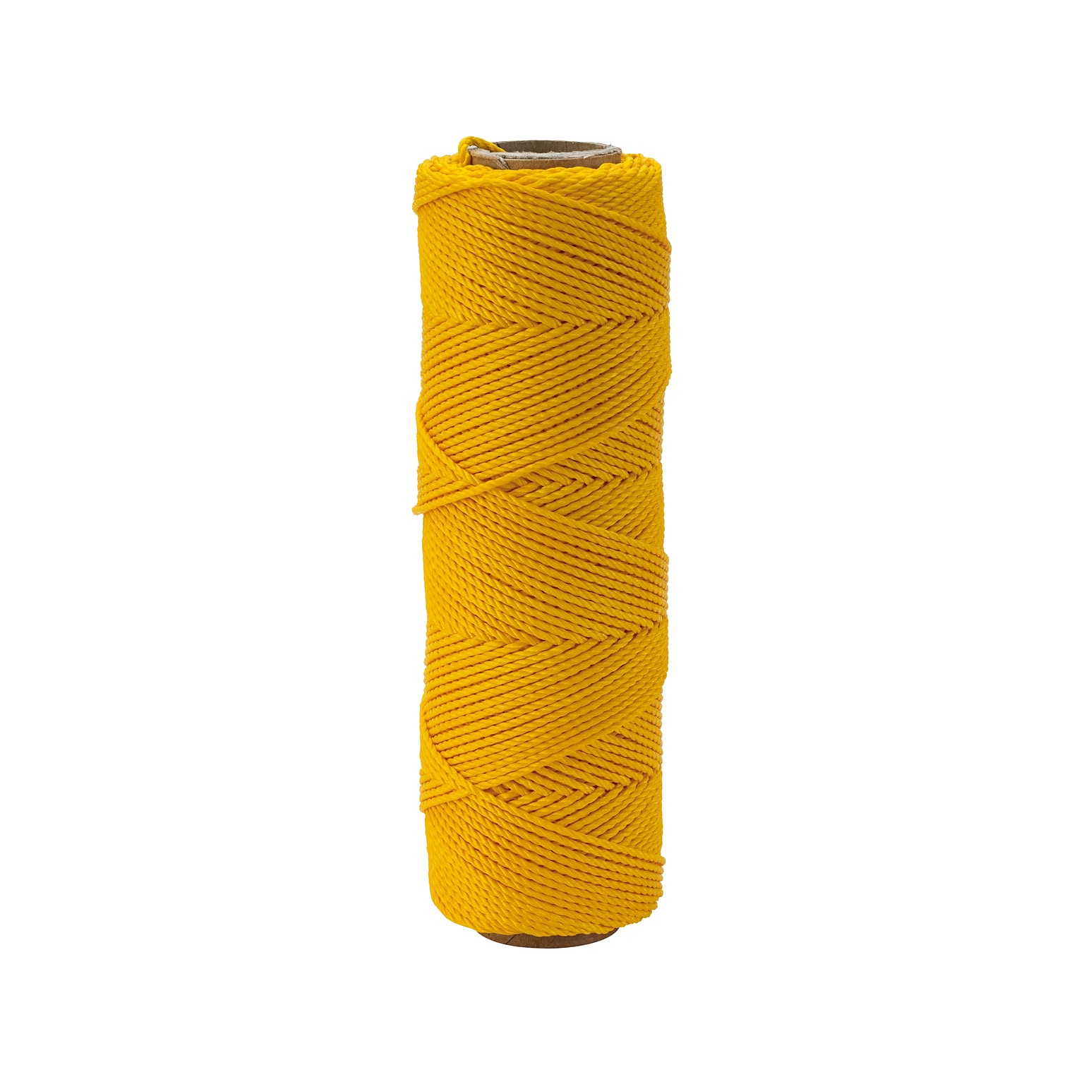 Mutual Industries Nylon Twisted Mason Twine, 0.06 x 275 ft., Yellow, Dozen (14661-41-275)