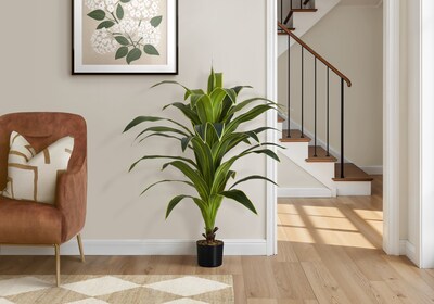 Monarch Specialties Inc. 47 Artificial Dracaena Tree in Pot (I 9542)
