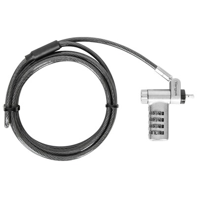 Targus DEFCON Ultimate Universal Serialized Laptop Combination Lock, 6.5 ft. (ASP96GLX-S)