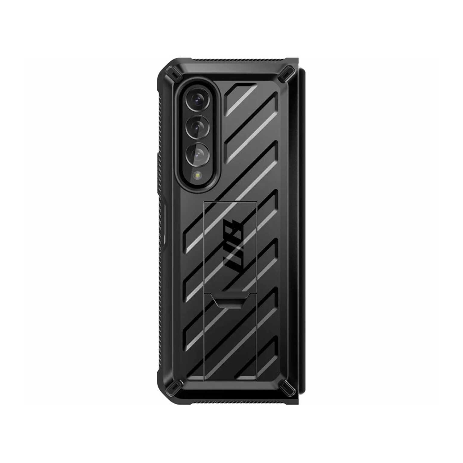 SUPCASE Unicorn Beetle Black Kickstand Case for Samsung Galaxy Z Fold4 (SUP-Galaxy2022-ZFold4-5G-Unicorn-SP-Blac)